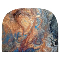 Blue flow Make Up Case (Medium) from ArtsNow.com Back