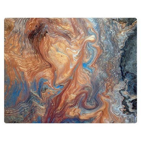 Blue flow 60  x 50  Premium Plush Fleece Blanket (Medium) from ArtsNow.com 60 x50  Blanket Front