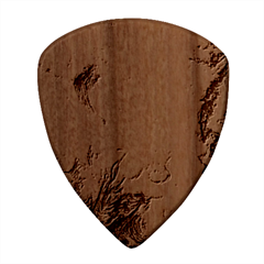 Blue flow Square Wood Guitar Pick Holder Case And Picks Set from ArtsNow.com Pick