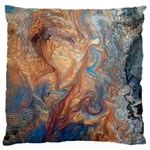 Blue flow 18  Baby Flannel Cushion Case (Two Sides)