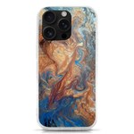 Blue flow iPhone 16 Pro TPU UV Print Case