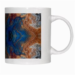 Pour Repeats White Mug from ArtsNow.com Right