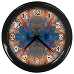 Pour Repeats Wall Clock (Black)
