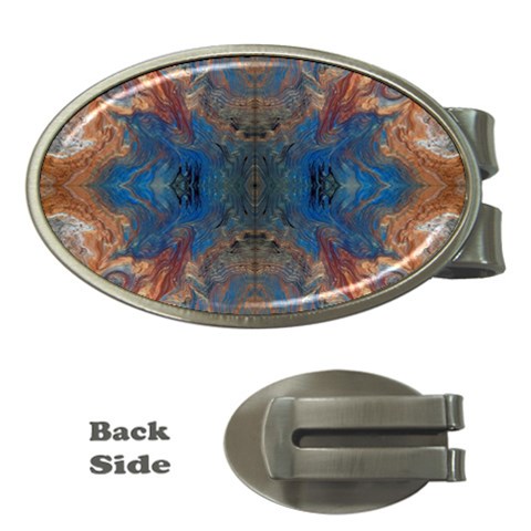 Pour Repeats Money Clips (Oval)  from ArtsNow.com Front