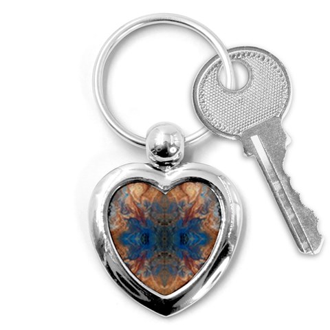 Pour Repeats Key Chain (Heart) from ArtsNow.com Front