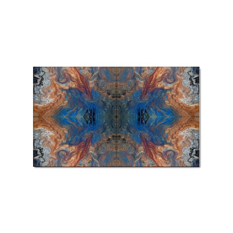 Pour Repeats Sticker Rectangular (100 pack) from ArtsNow.com Front