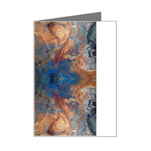 Pour Repeats Mini Greeting Card from ArtsNow.com Left