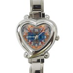 Pour Repeats Heart Italian Charm Watch