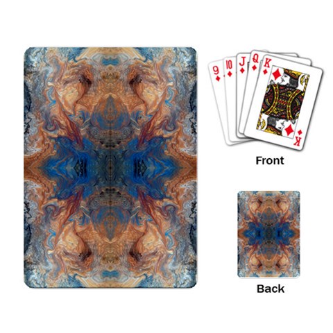 Pour Repeats Playing Cards Single Design (Rectangle) from ArtsNow.com Back