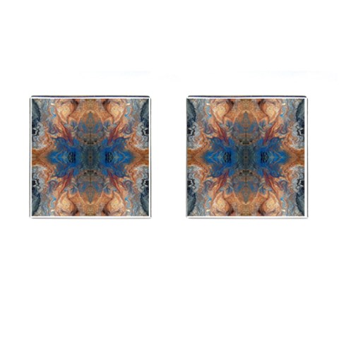 Pour Repeats Cufflinks (Square) from ArtsNow.com Front(Pair)