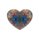 Pour Repeats Rubber Heart Coaster (4 pack)