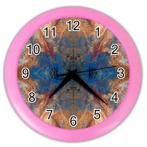 Pour Repeats Color Wall Clock from ArtsNow.com Front