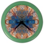 Pour Repeats Color Wall Clock