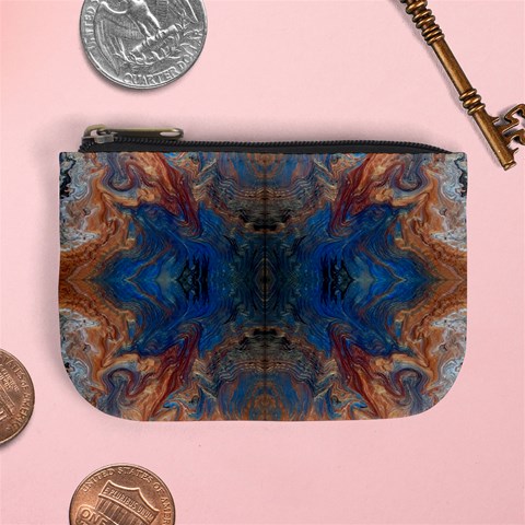 Pour Repeats Mini Coin Purse from ArtsNow.com Front