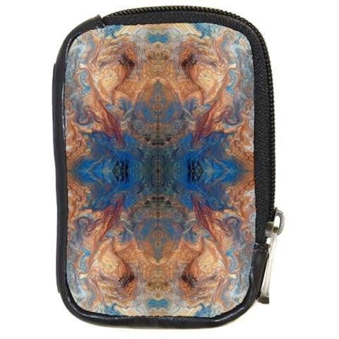Pour Repeats Compact Camera Leather Case from ArtsNow.com Front
