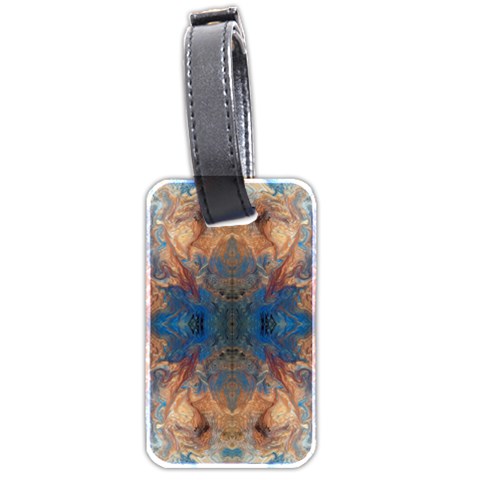 Pour Repeats Luggage Tag (two sides) from ArtsNow.com Front