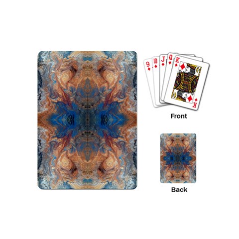 Pour Repeats Playing Cards Single Design (Mini) from ArtsNow.com Back