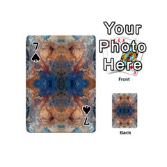 Pour Repeats Playing Cards 54 Designs (Mini) from ArtsNow.com Front - Spade7