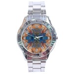 Pour Repeats Stainless Steel Analogue Watch
