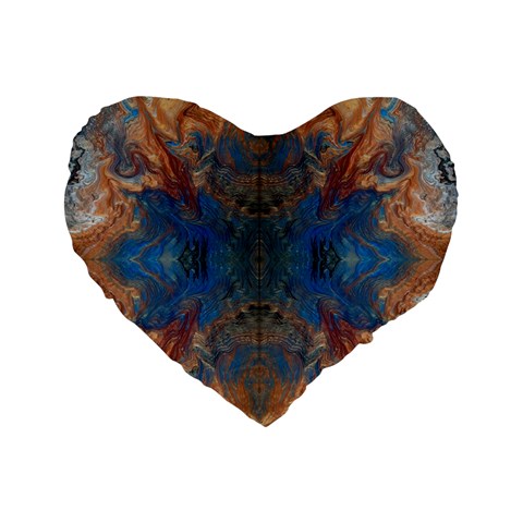 Pour Repeats Standard 16  Premium Heart Shape Cushions from ArtsNow.com Front