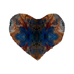 Pour Repeats Standard 16  Premium Heart Shape Cushions from ArtsNow.com Front