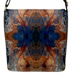 Pour Repeats Flap Closure Messenger Bag (S)