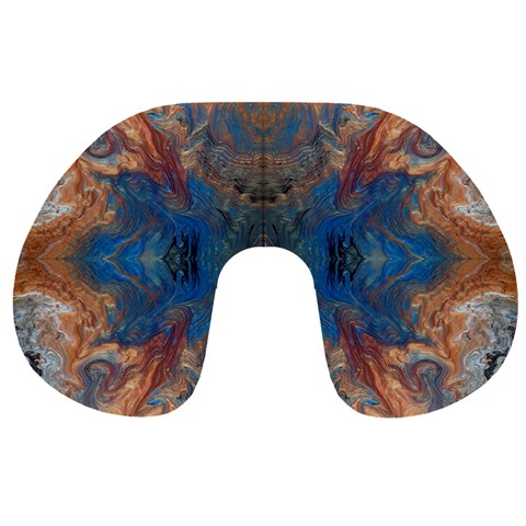Pour Repeats Travel Neck Pillow from ArtsNow.com Front