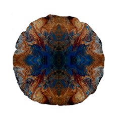 Pour Repeats Standard 15  Premium Flano Round Cushions from ArtsNow.com Back