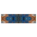 Pour Repeats 16 x 60  Oblong Satin Scarf