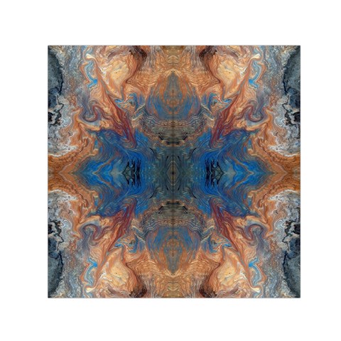 Pour Repeats 30  x 30  Large Square Satin Scarf from ArtsNow.com Front