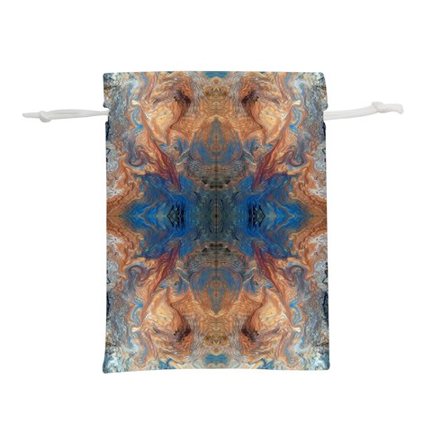 Pour Repeats Lightweight Drawstring Pouch (L) from ArtsNow.com Front