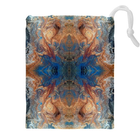 Pour Repeats Drawstring Pouch (4XL) from ArtsNow.com Front