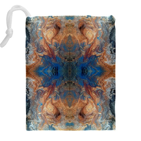 Pour Repeats Drawstring Pouch (4XL) from ArtsNow.com Back