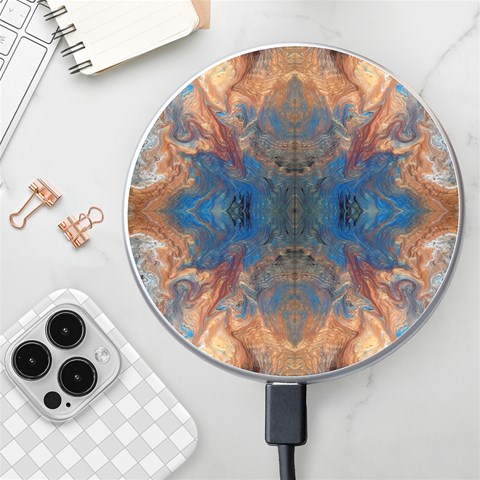 Pour Repeats Wireless Fast Charger(White) from ArtsNow.com Front