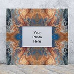 Pour Repeats White Wall Photo Frame 5  x 7 