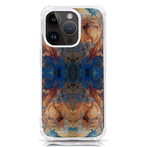 Pour Repeats iPhone 14 Pro TPU UV Print Case from ArtsNow.com Front