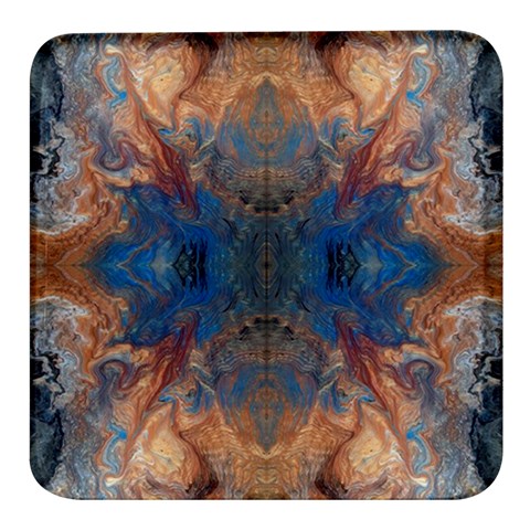 Pour Repeats Square Glass Fridge Magnet (4 pack) from ArtsNow.com Front