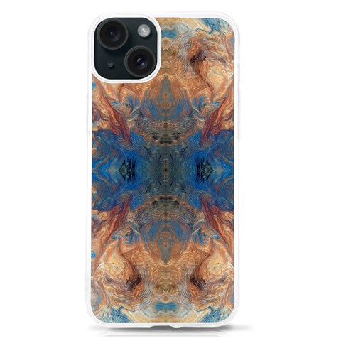 Pour Repeats iPhone 15 TPU UV Print Case from ArtsNow.com Front