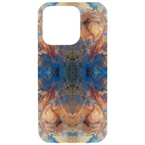 Pour Repeats iPhone 15 Pro Black UV Print PC Hardshell Case from ArtsNow.com Front
