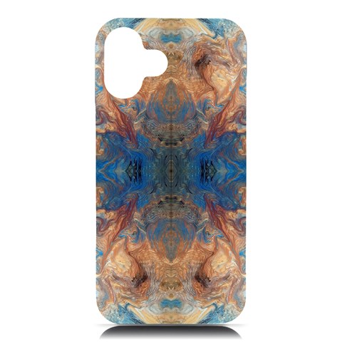 Pour Repeats iPhone 16 Plus Black UV Print PC Hardshell Case from ArtsNow.com Front