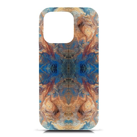 Pour Repeats iPhone 16 Pro Black UV Print PC Hardshell Case from ArtsNow.com Front