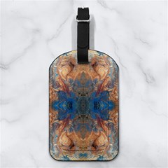 Pour Repeats Nappa Leather Luggage Tag Rectangle from ArtsNow.com Back