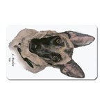 German Shepherd 2 Magnet (Rectangular)