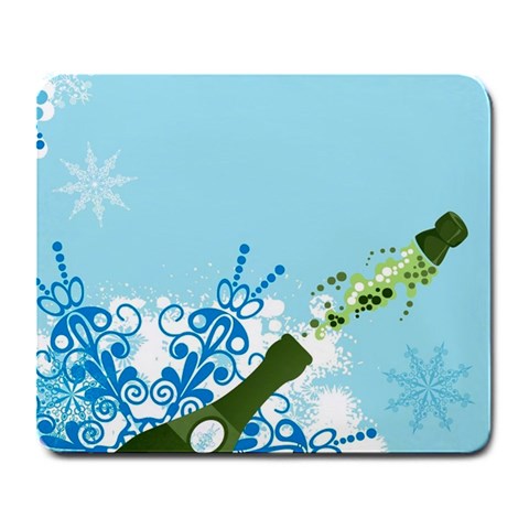 champagne Large Mousepad from ArtsNow.com Front