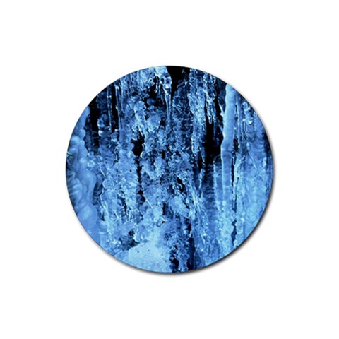 Waterfalls Rubber Round Coaster (4 pack) from ArtsNow.com Front