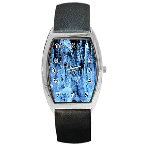 Waterfalls Barrel Style Metal Watch from ArtsNow.com Front