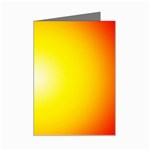 Warm Background Mini Greeting Cards (Pkg of 8)