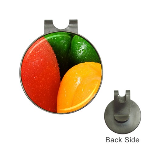 Three Colors Golf Ball Marker Hat Clip from ArtsNow.com Front