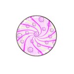 Swirls And Bubbles Hat Clip Ball Marker (10 pack)
