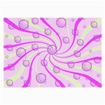 Swirls And Bubbles Glasses Cloth (Large)